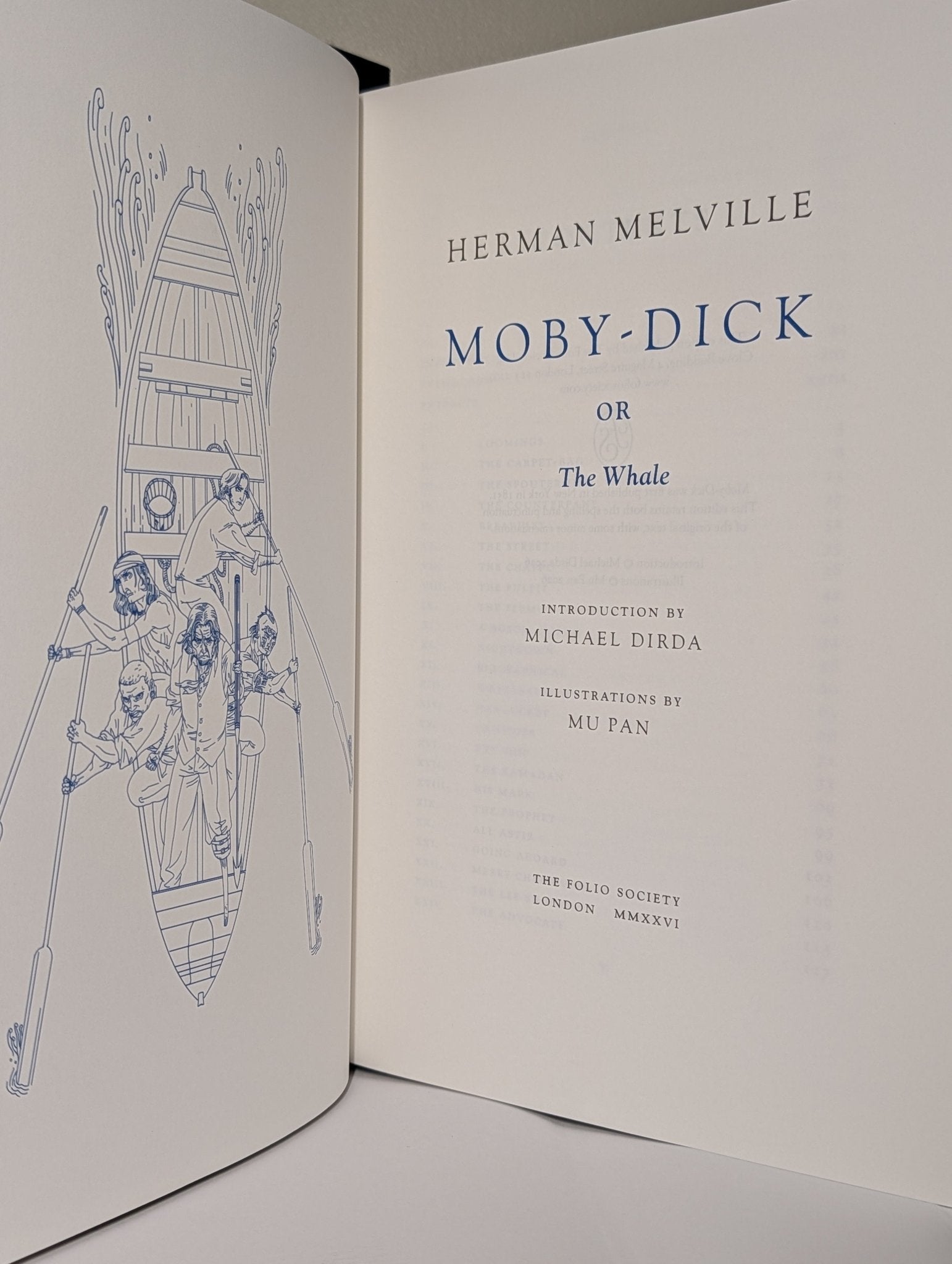 Moby-Dick by Herman Melville (Folio Limited Edition) - Fialta Books