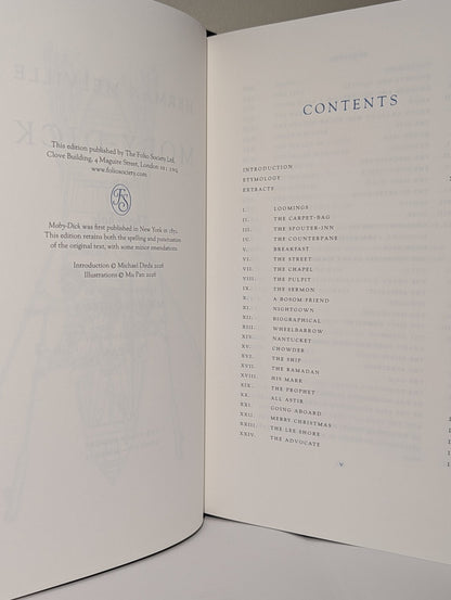 Moby-Dick by Herman Melville (Folio Limited Edition) - Fialta Books