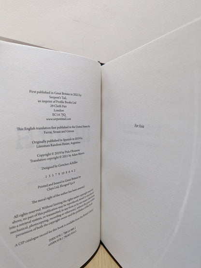 Mona by Pola Oloixarac (Signed First Edition) - Fialta Books
