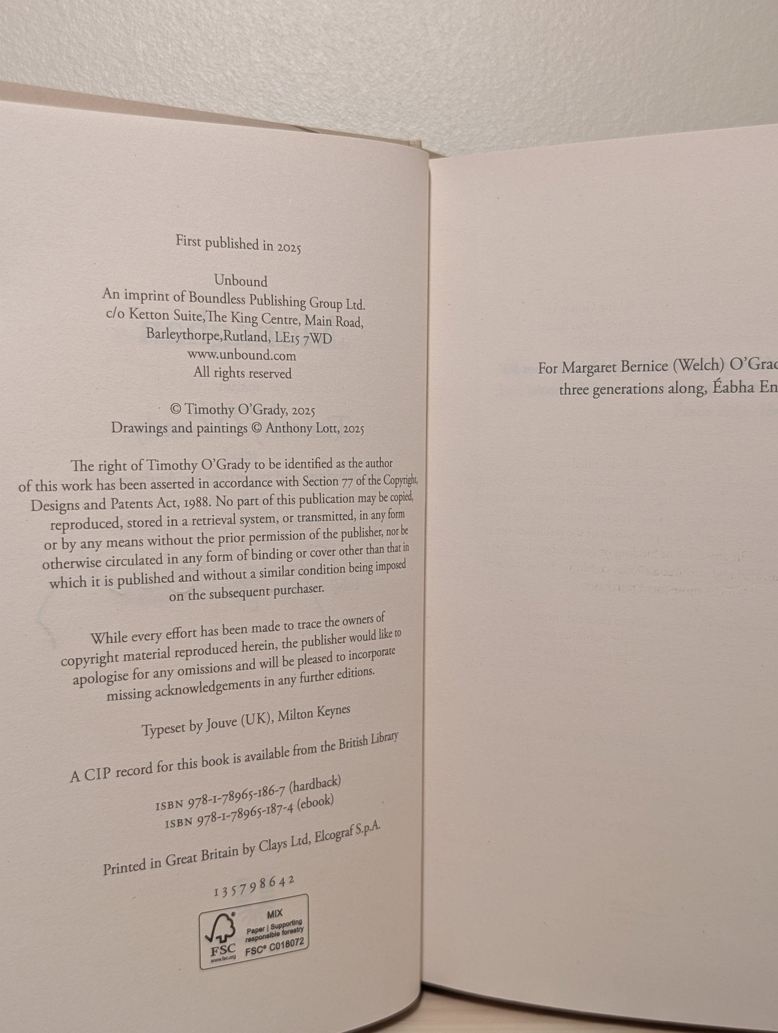Monaghan by Timothy O'Grady (Signed First Edition) - Fialta Books