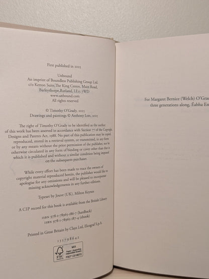 Monaghan by Timothy O'Grady (Signed First Edition) - Fialta Books