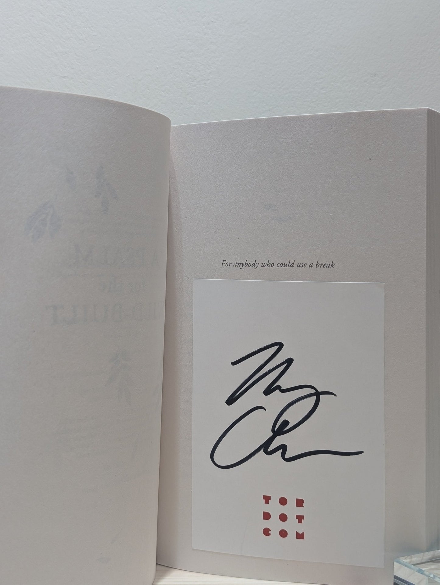 Monk and Robot by Becky Chambers (Signed) - Fialta Books