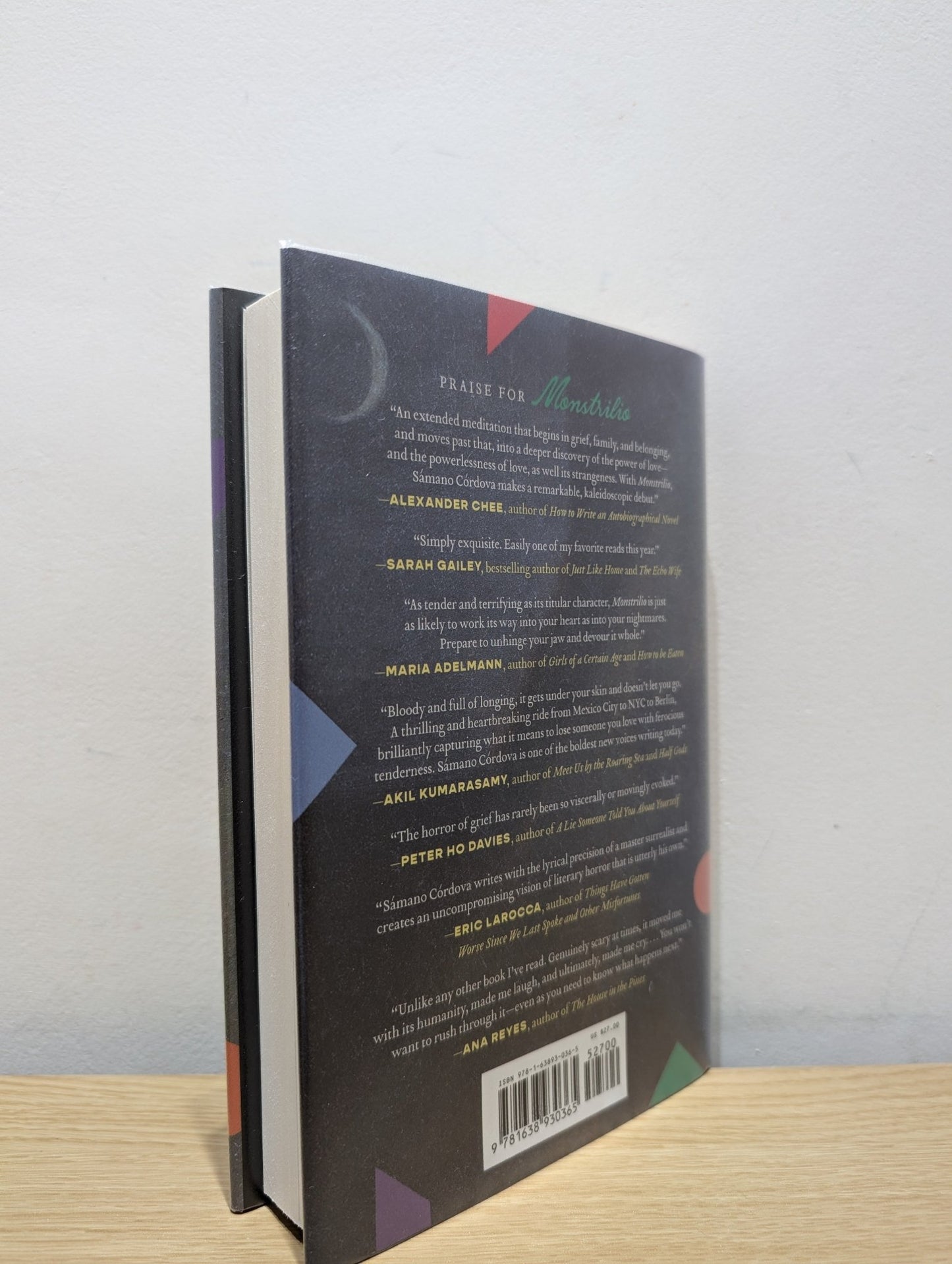 Monstrilio: A Novel by Gerardo Smano Crdova (Signed First Edition) - Fialta Books