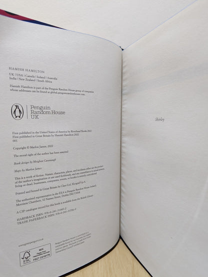 Moon Witch, Spider King: Dark Star Trilogy 2 by Marlon James (Signed First Edition with sprayed edges) - Fialta Books