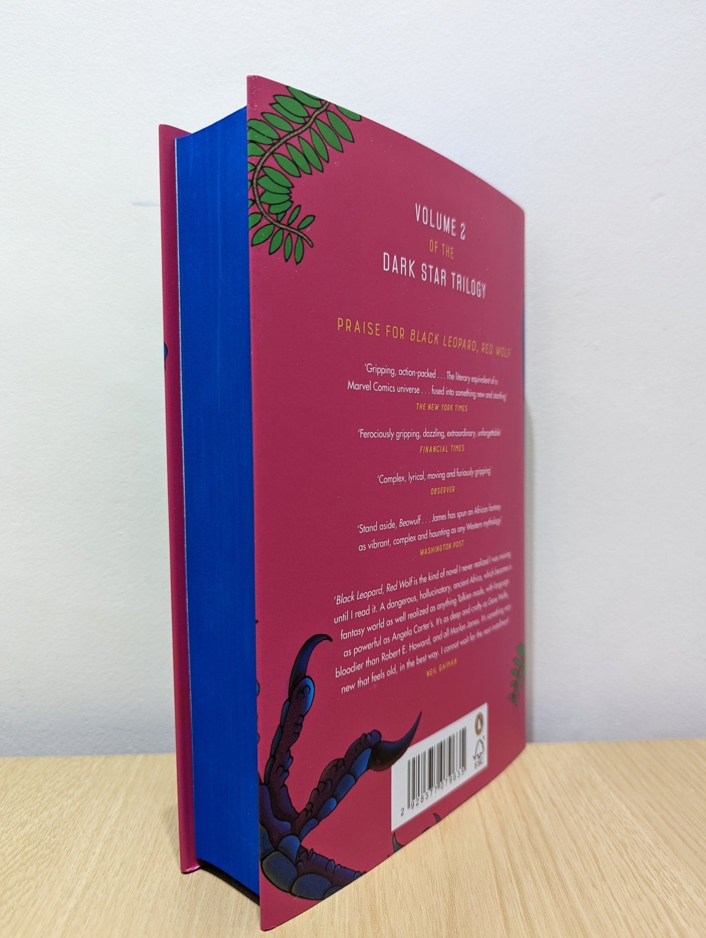 Moon Witch, Spider King: Dark Star Trilogy 2 by Marlon James (Signed First Edition with sprayed edges) - Fialta Books