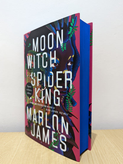 Moon Witch, Spider King: Dark Star Trilogy 2 by Marlon James (Signed First Edition with sprayed edges) - Fialta Books