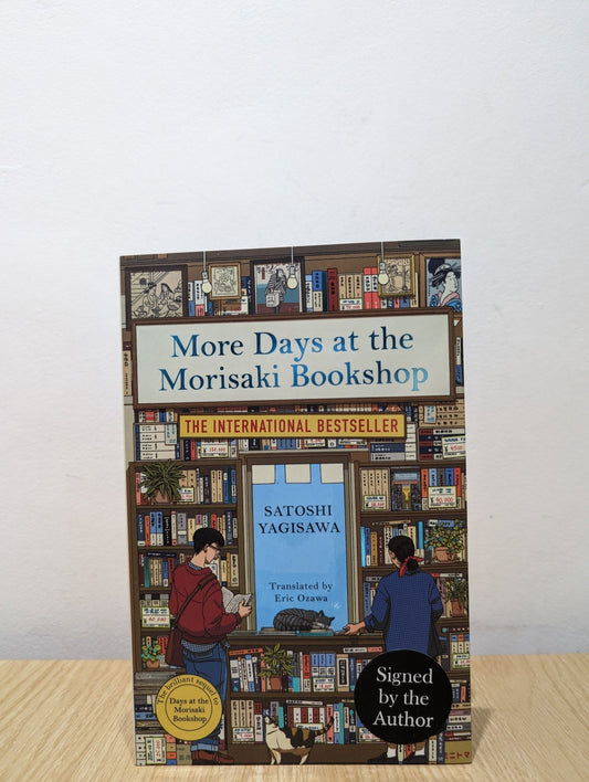 More Days at the Morisaki Bookshop by Satoshi Yagisawa (Signed Stamped First Edition) - Fialta Books