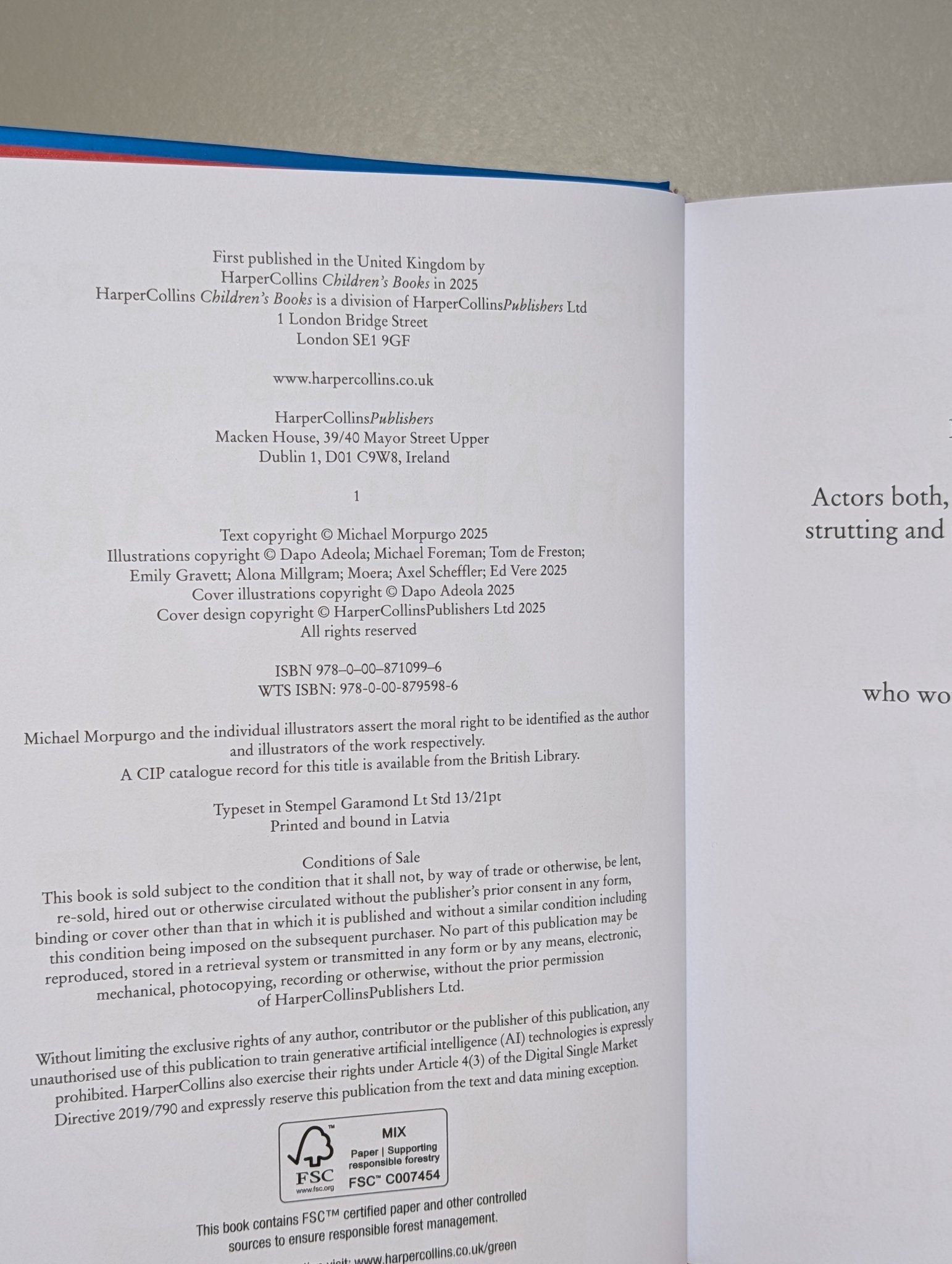 More Tales From Shakespeare by Michael Morpurgo (Signed First Edition) - Fialta Books