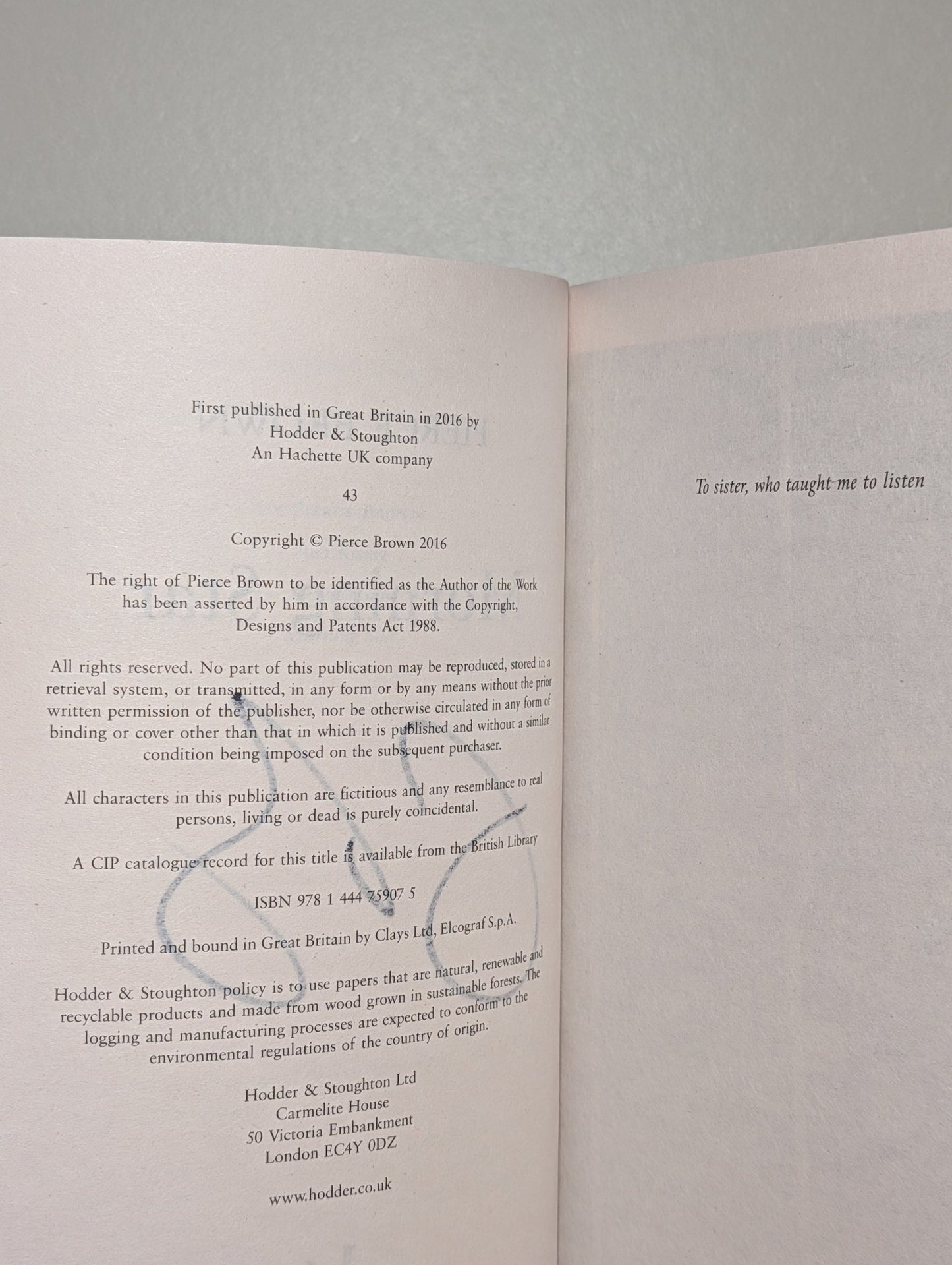 Morning Star by Pierce Brown (Signed Paperback Edition) - Fialta Books