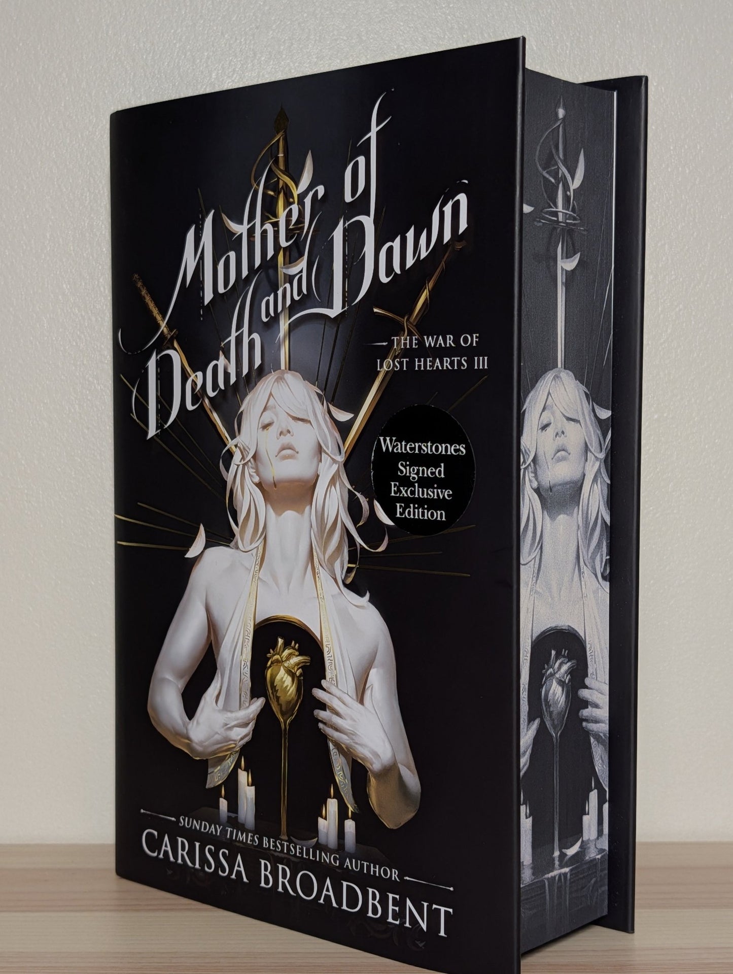 Mother of Death and Dawn by Carissa Broadbent (Signed First Edition with sprayed edges) - Fialta Books