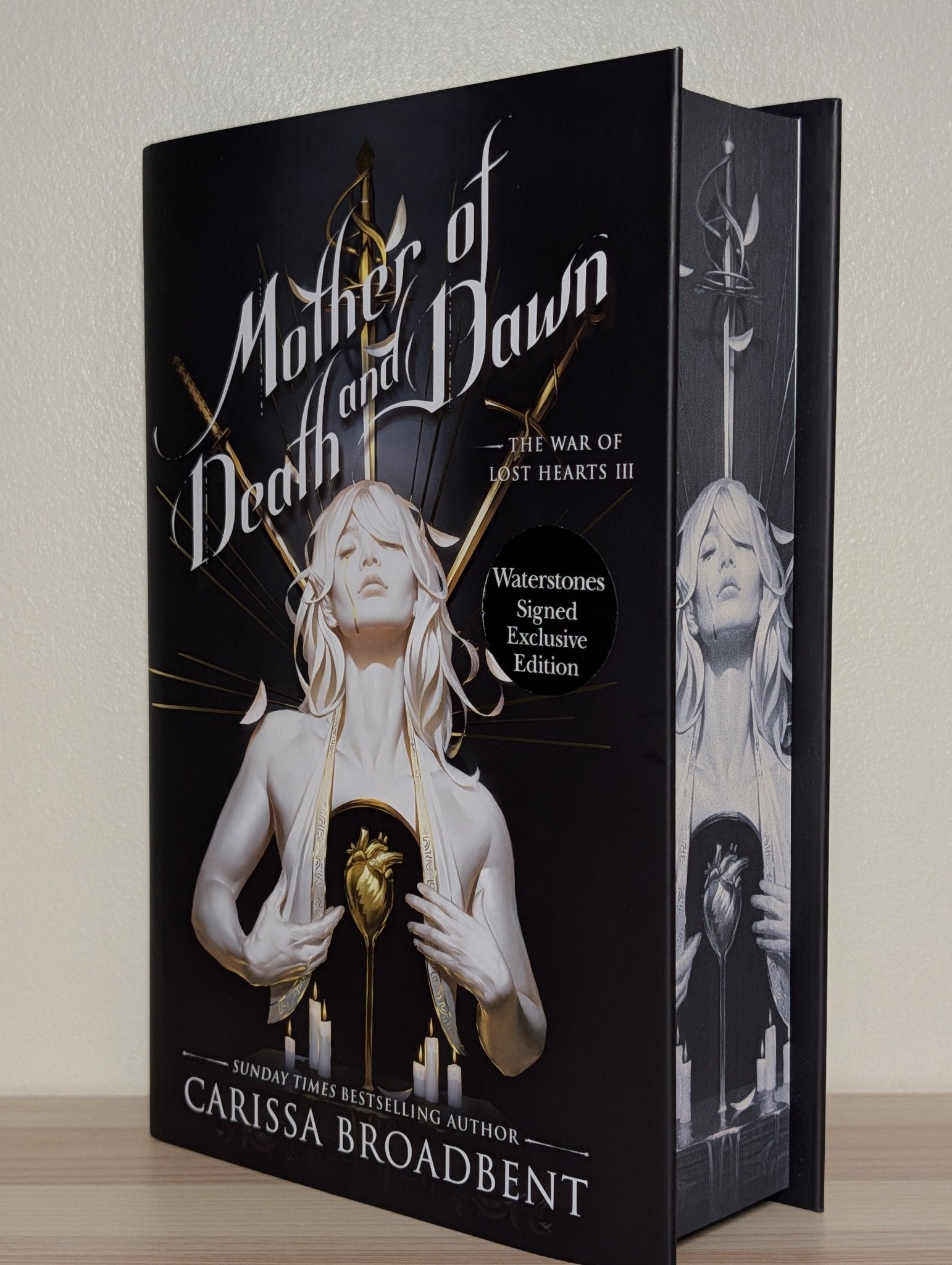 Mother of Death and Dawn by Carissa Broadbent (Signed First Edition with sprayed edges) - Fialta Books