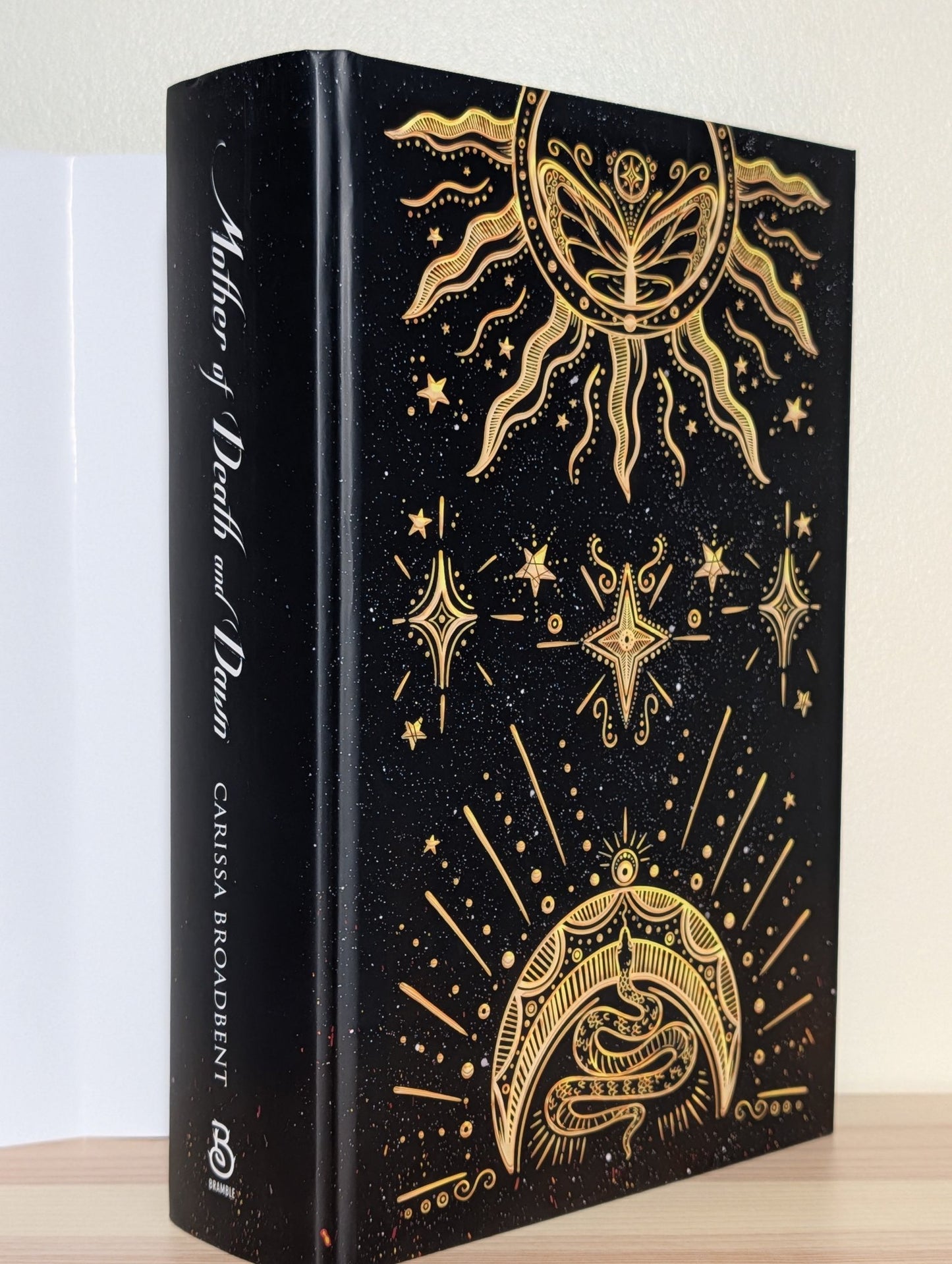 Mother of Death and Dawn by Carissa Broadbent (Signed First Edition with sprayed edges) - Fialta Books