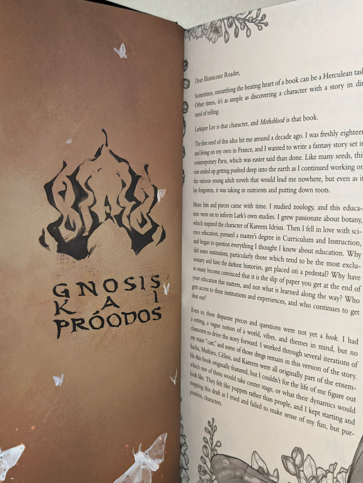 Mothsblood by Lynn D. Jung (Special Edition with sprayed edges) - Fialta Books
