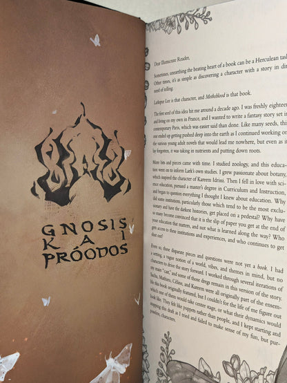 Mothsblood by Lynn D. Jung (Special Edition with sprayed edges) - Fialta Books