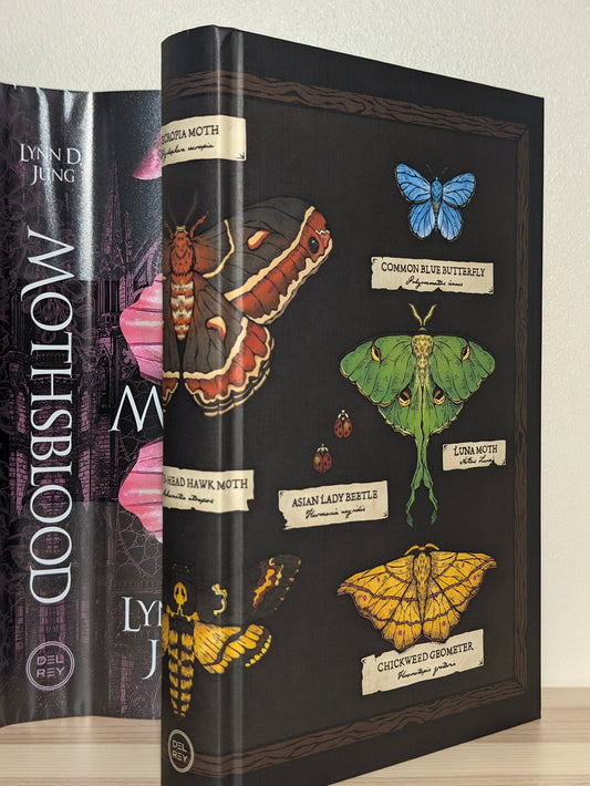 Mothsblood by Lynn D. Jung (Special Edition with sprayed edges) - Fialta Books