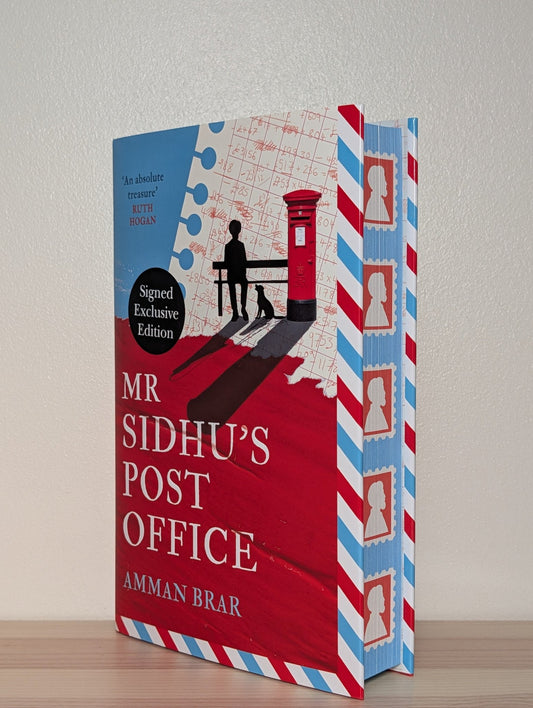 Mr Sidhu's Post Office by Amman Brar (Signed First Edition with sprayed edges) - Fialta Books