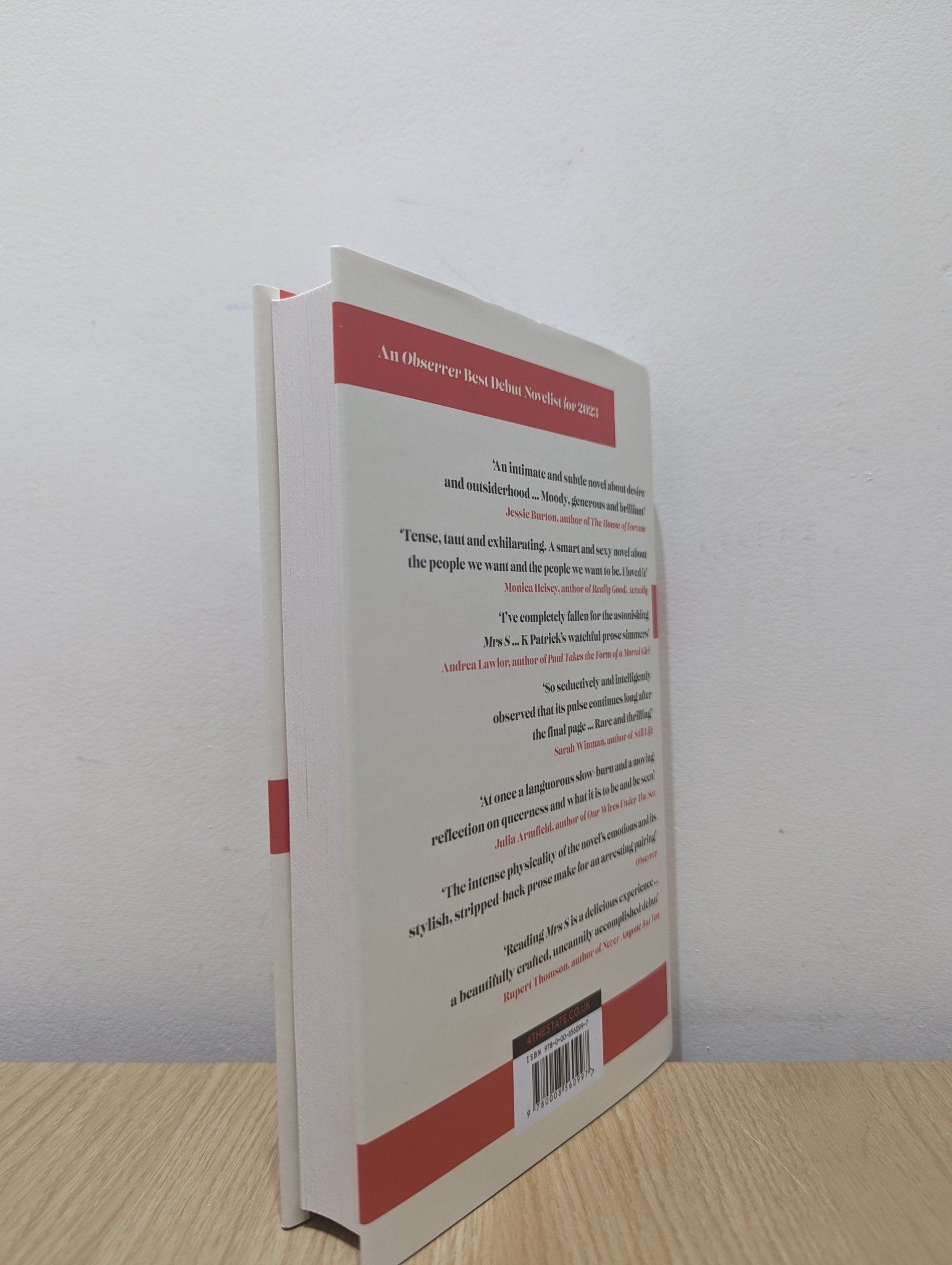 Mrs S by K Patrick (Signed First Edition) - Fialta Books