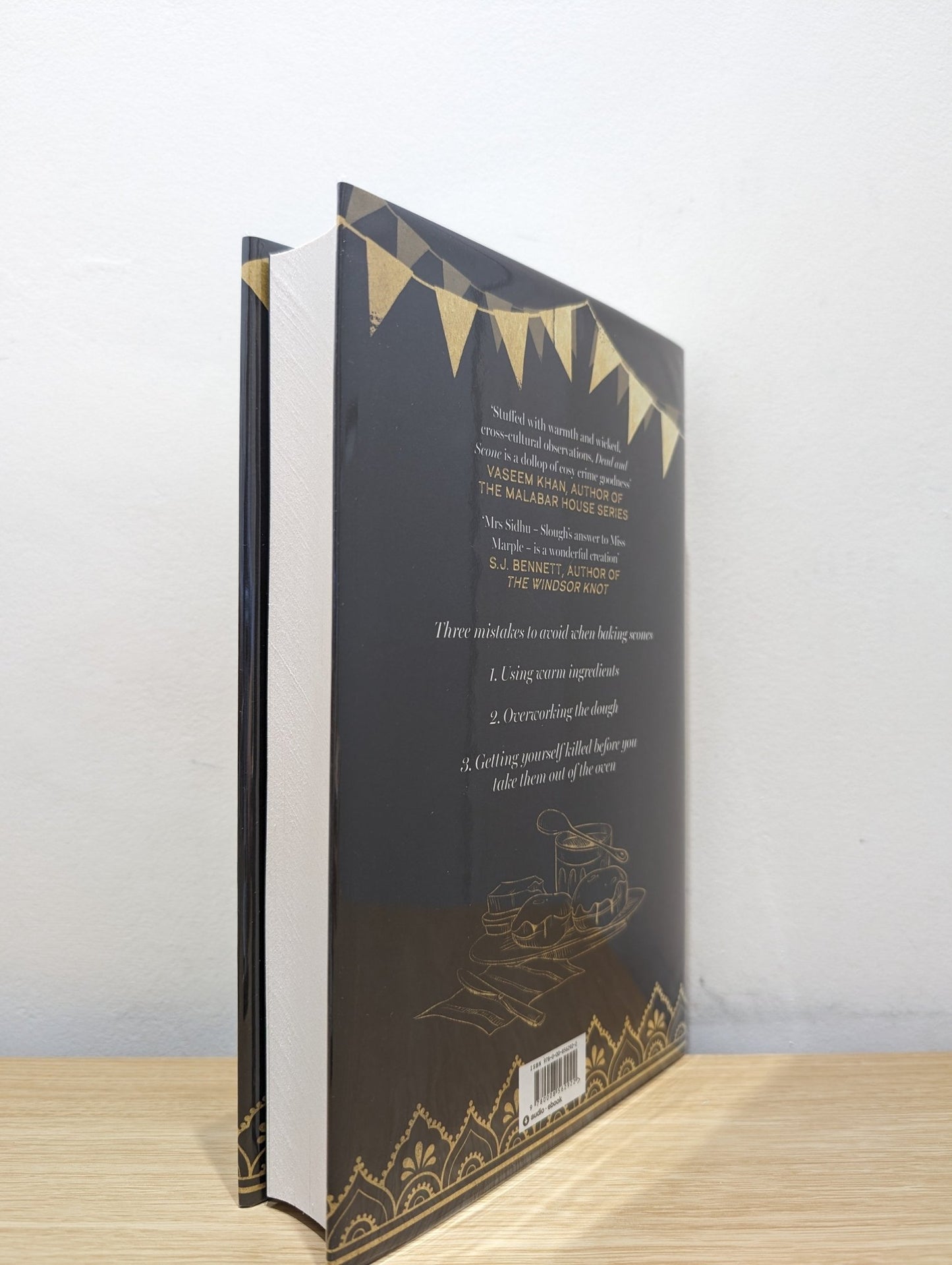 Mrs Sidhu's 'Dead and Scone' by Suk Pannu (Signed Dated First Edition) - Fialta Books