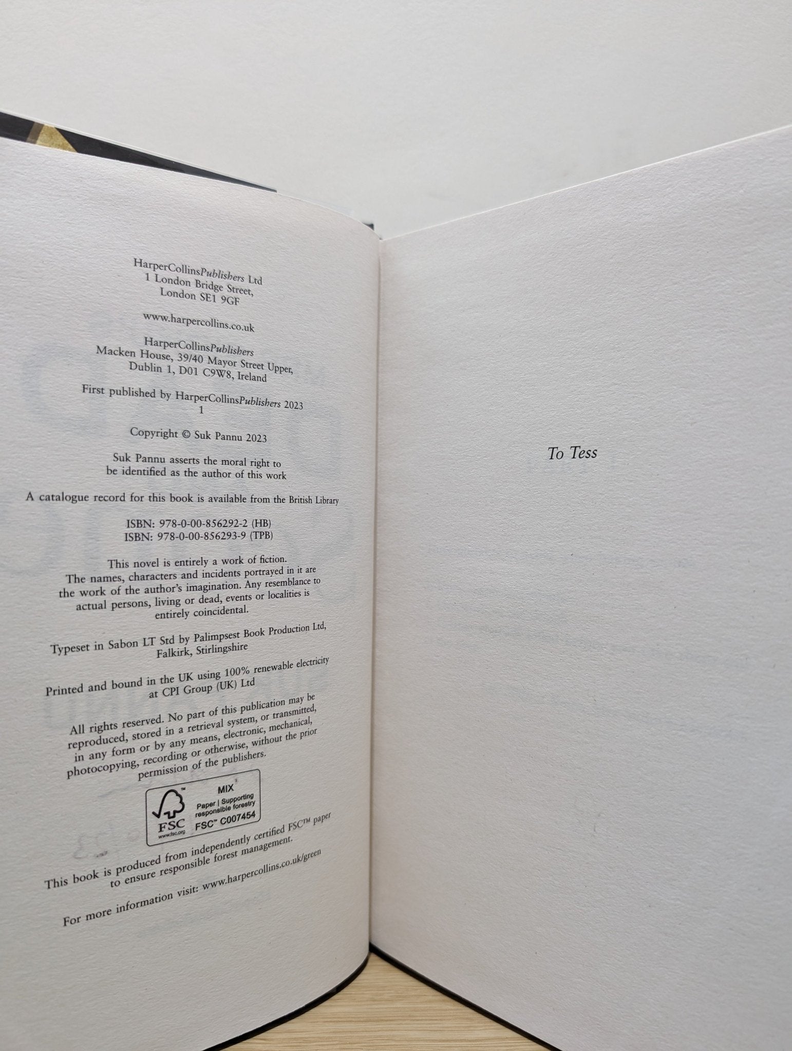 Mrs Sidhu's 'Dead and Scone' by Suk Pannu (Signed Dated First Edition) - Fialta Books