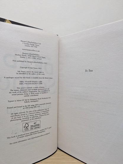 Mrs Sidhu's 'Dead and Scone' by Suk Pannu (Signed Dated First Edition) - Fialta Books