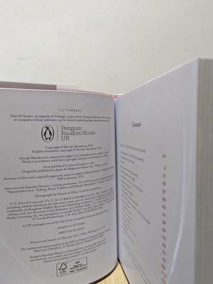 Murakami T: The T-Shirts I Love by Haruki Murakami (Signed First Edition) - Fialta Books