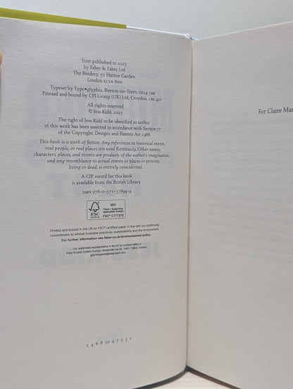 Murder at Gulls Nest by Jess Kidd (Signed First Edition with sprayed edges) - Fialta Books