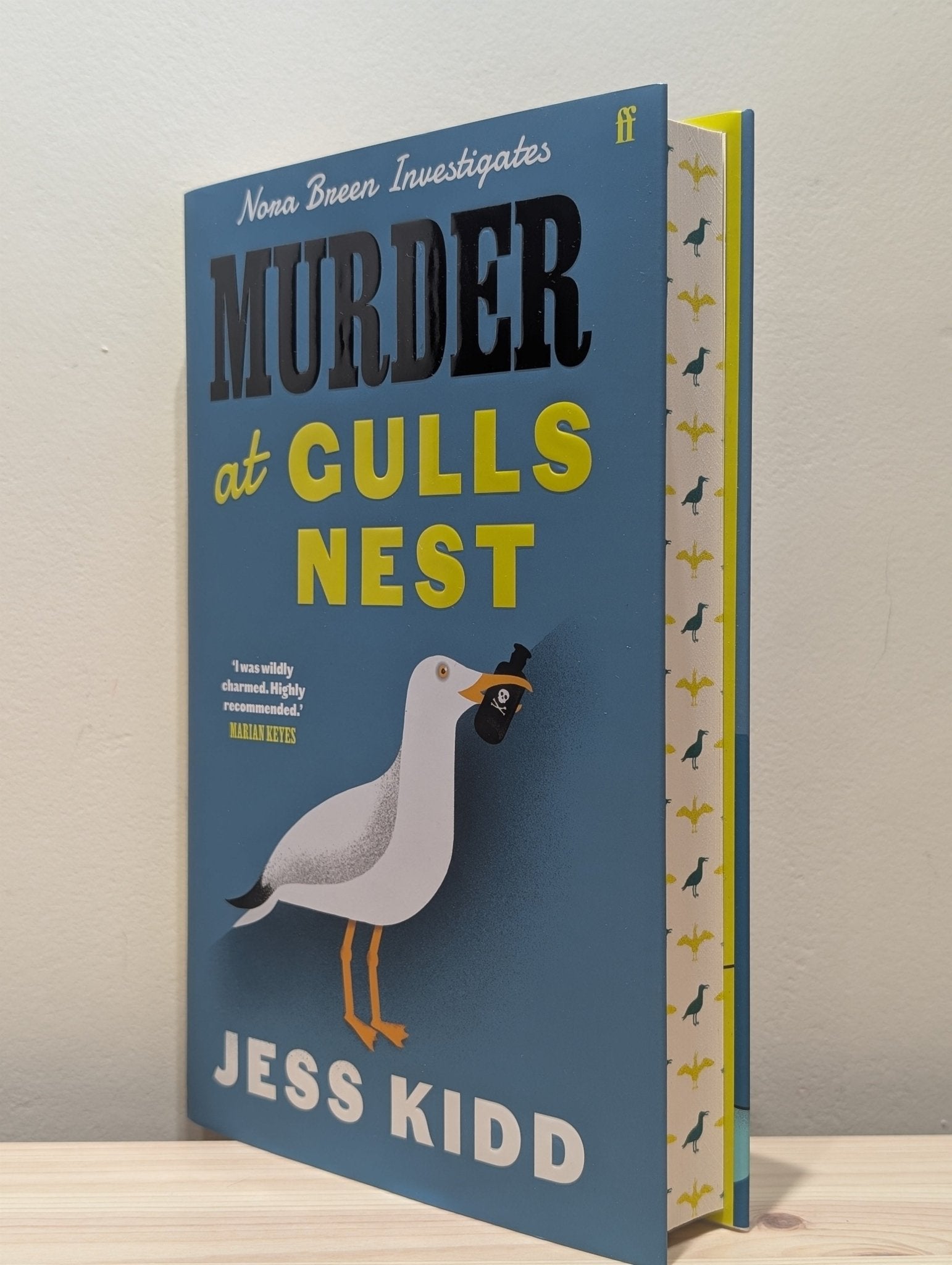 Murder at Gulls Nest by Jess Kidd (Signed First Edition with sprayed edges) - Fialta Books
