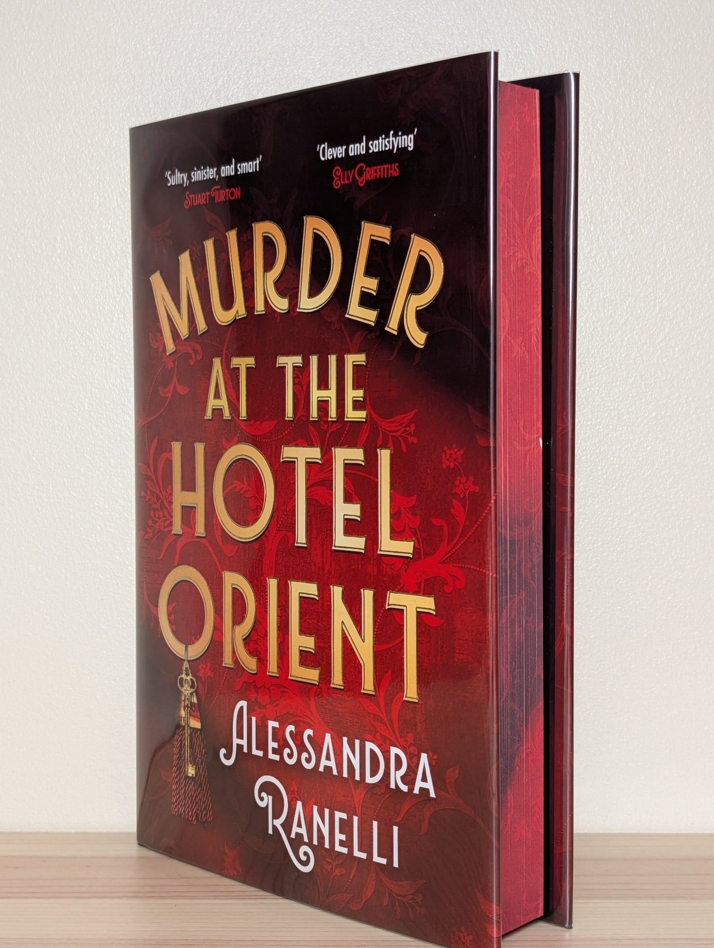 Murder at the Hotel Orient by Alessandra Ranelli (Signed Numbered with sprayed edges) - Fialta Books