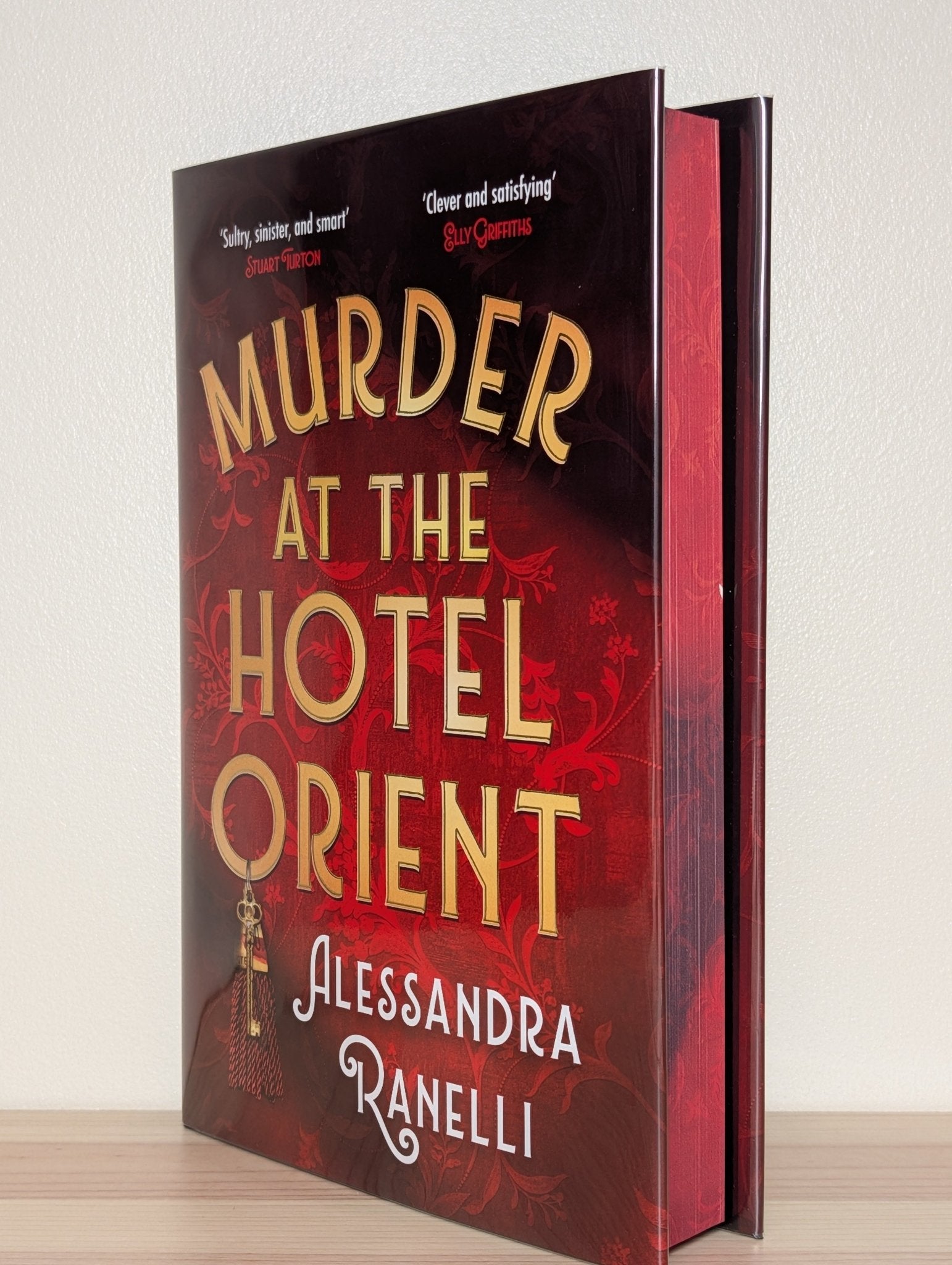 Murder at the Hotel Orient by Alessandra Ranelli (Signed Numbered with sprayed edges) - Fialta Books