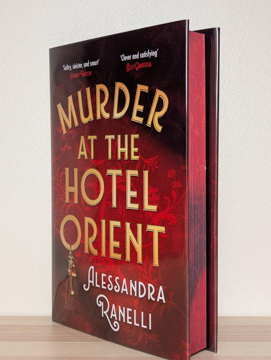 Murder at the Hotel Orient by Alessandra Ranelli (Signed Numbered with sprayed edges) - Fialta Books