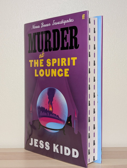 Murder at the Spirit Lounge by Jess Kidd (Signed First Edition with sprayed edges) - Fialta Books