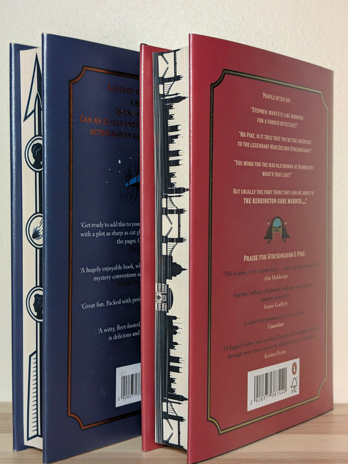 Murder at World's End; Shadows of Kensington Gore by Ross Montgomery (Signed First Edition with sprayed edges) - Fialta Books