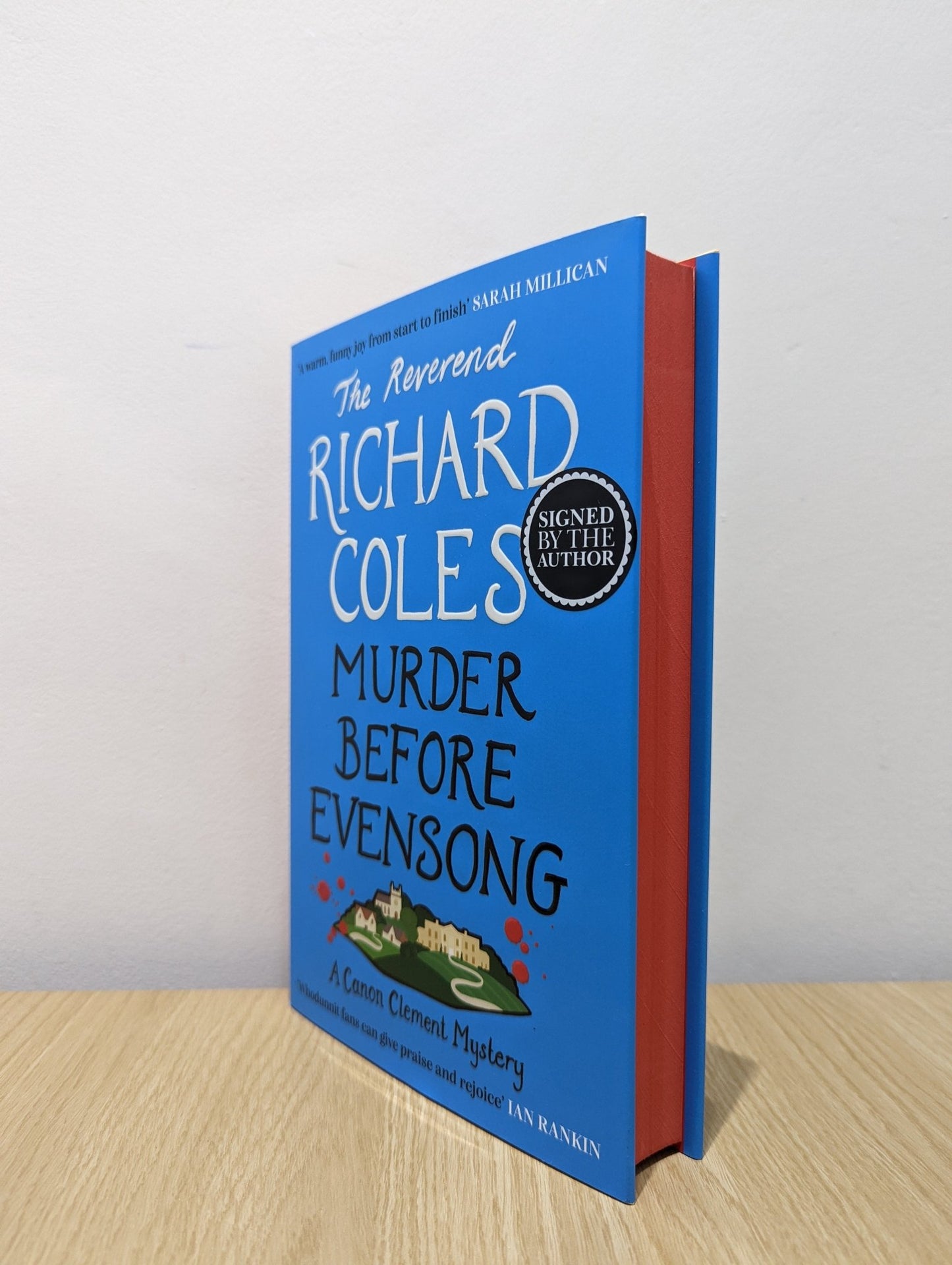 Murder Before Evensong by Reverend Richard Coles (Signed First Edition with sprayed edges) - Fialta Books