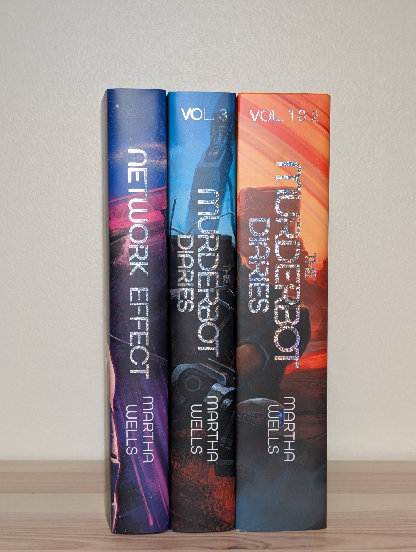 Murderbot Diaries by Martha Wells (Signed Newl Edition with sprayed edges) - Fialta Books