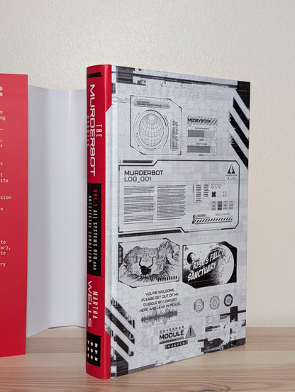 Murderbot Diaries by Martha Wells (Signed Special Edition with sprayed edges) - Fialta Books