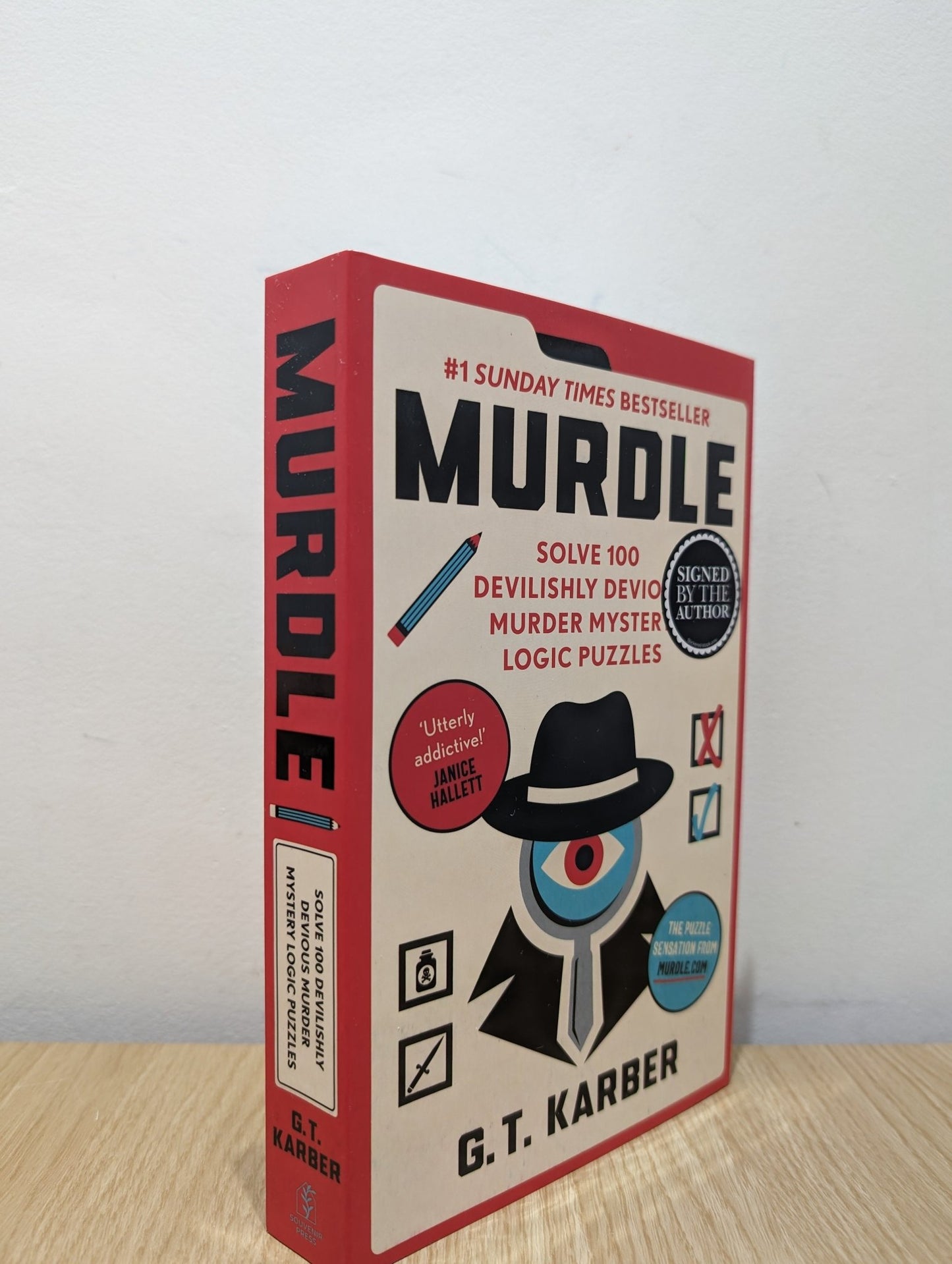 Murdle by G.T Karber (Signed) - Fialta Books