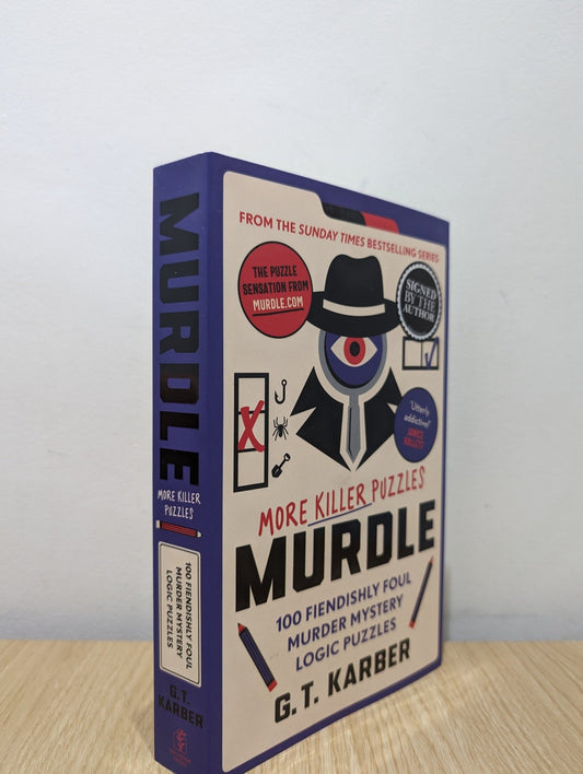 Murdle: More Killer Puzzles by G.T Karber (Signed First Edition) - Fialta Books