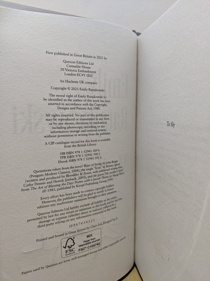 My Body by Emily Ratajkowski (Signed) - Fialta Books
