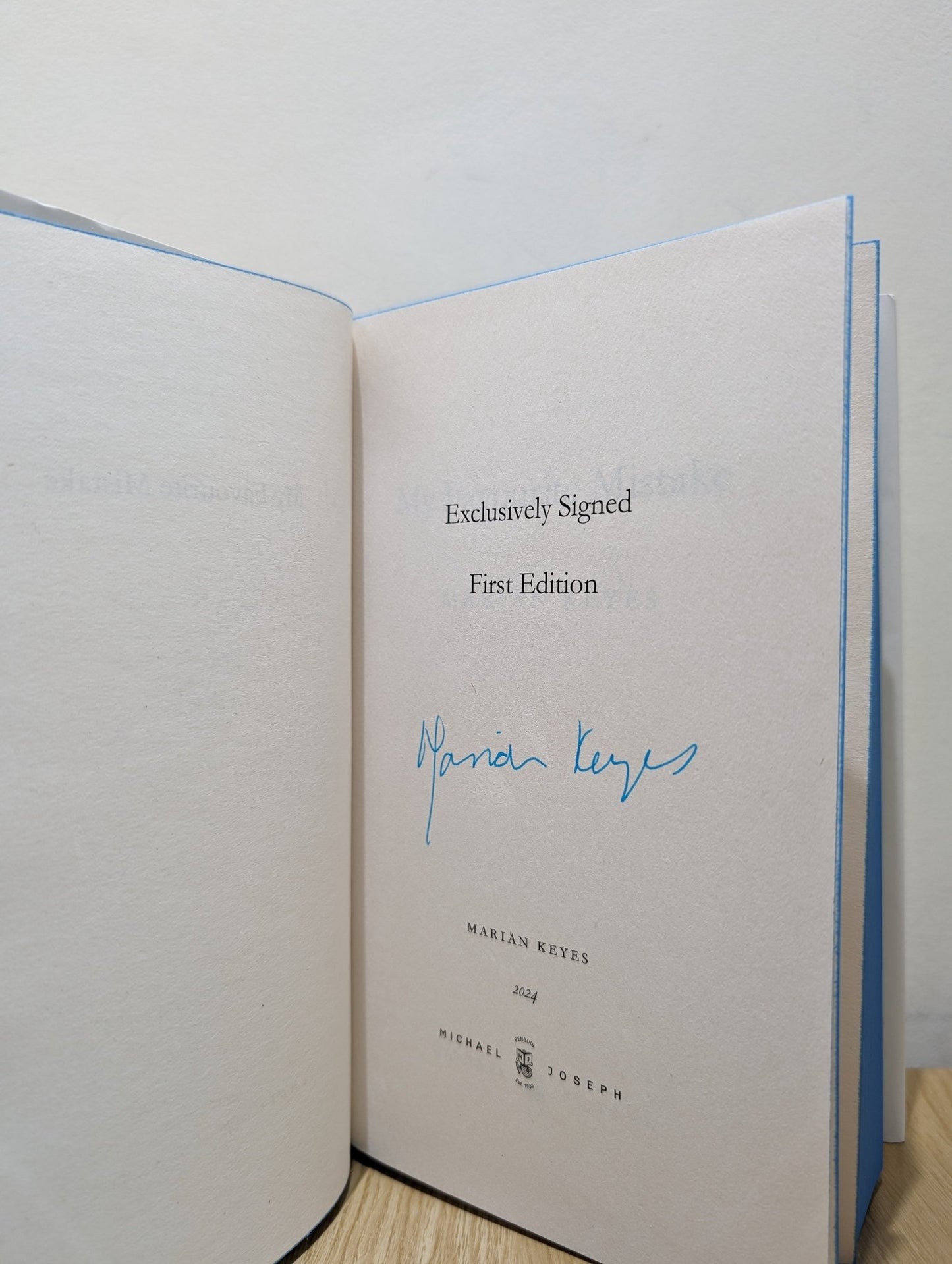 My Favourite Mistake by Marian Keyes (Signed First Edition with sprayed edges) - Fialta Books