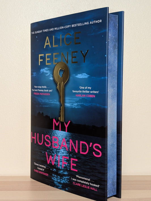 My Husband's Wife by Alice Feeney (Signed First Edition with sprayed edges) - Fialta Books