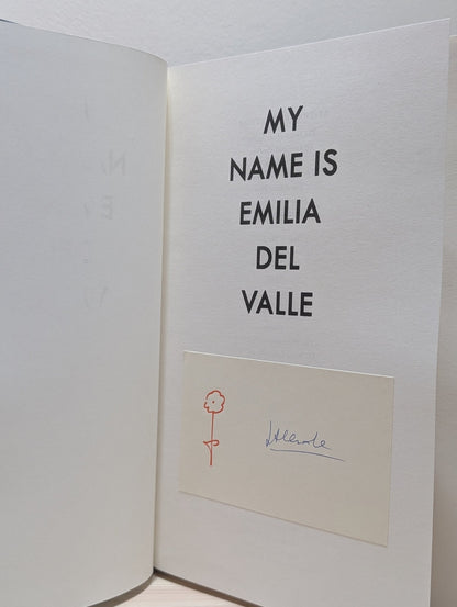 My Name is Emilia del Valle by Isabel Allende (Signed First Edition) - Fialta Books