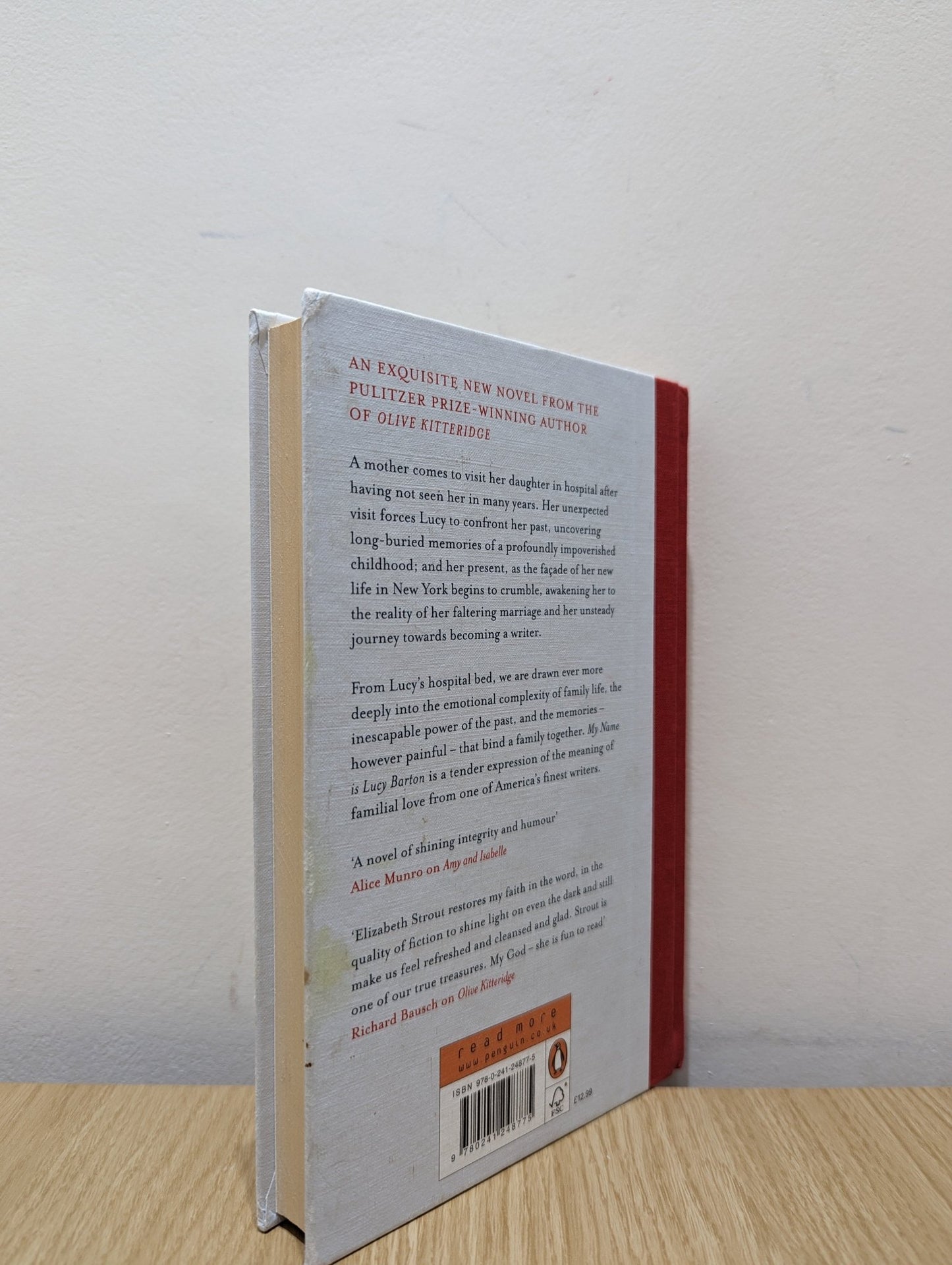 My Name Is Lucy Barton by Elizabeth Strout (Signed First Edition) - Fialta Books