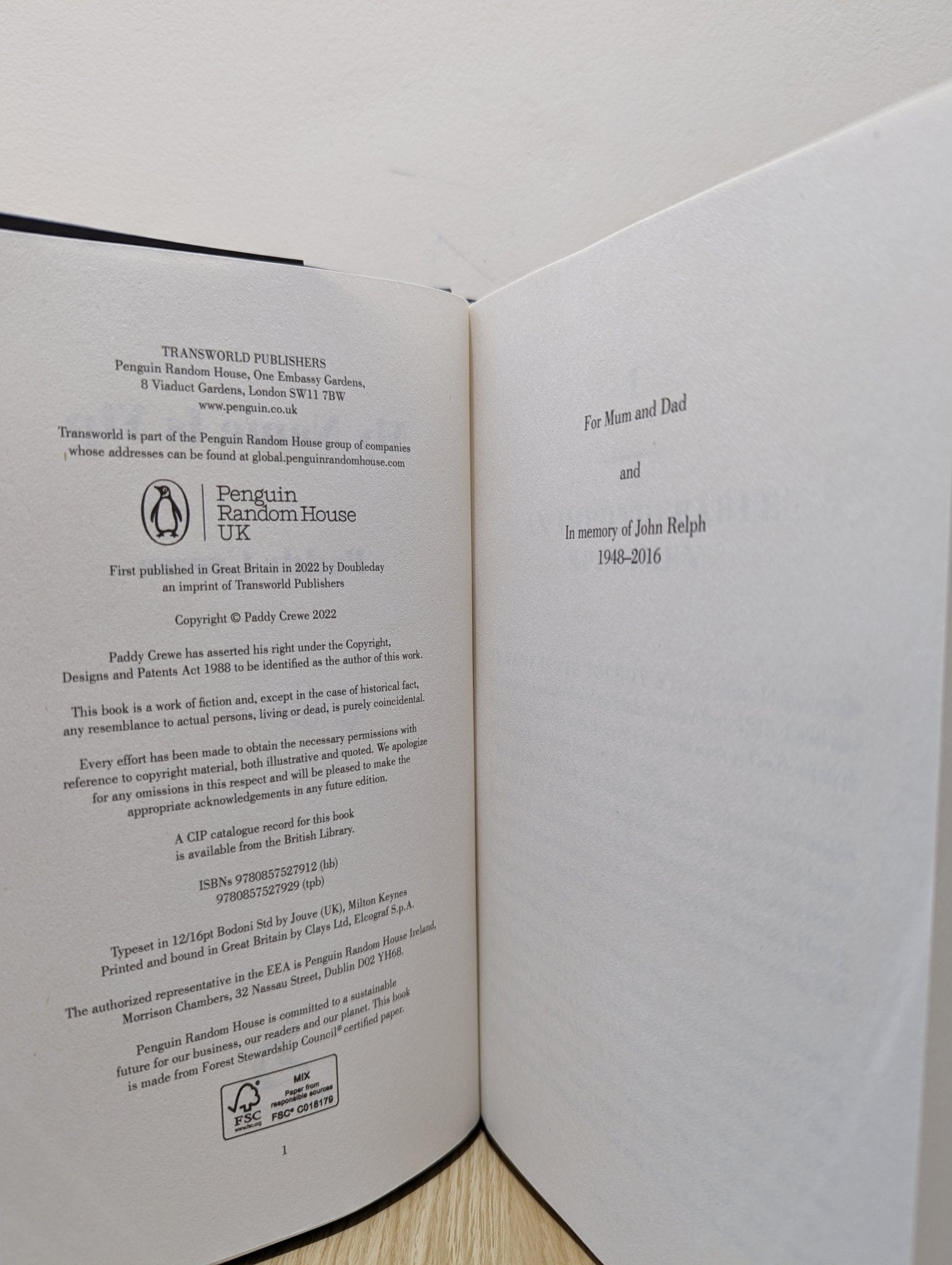 My Name is Yip by Paddy Crewe (Signed First Edition) - Fialta Books