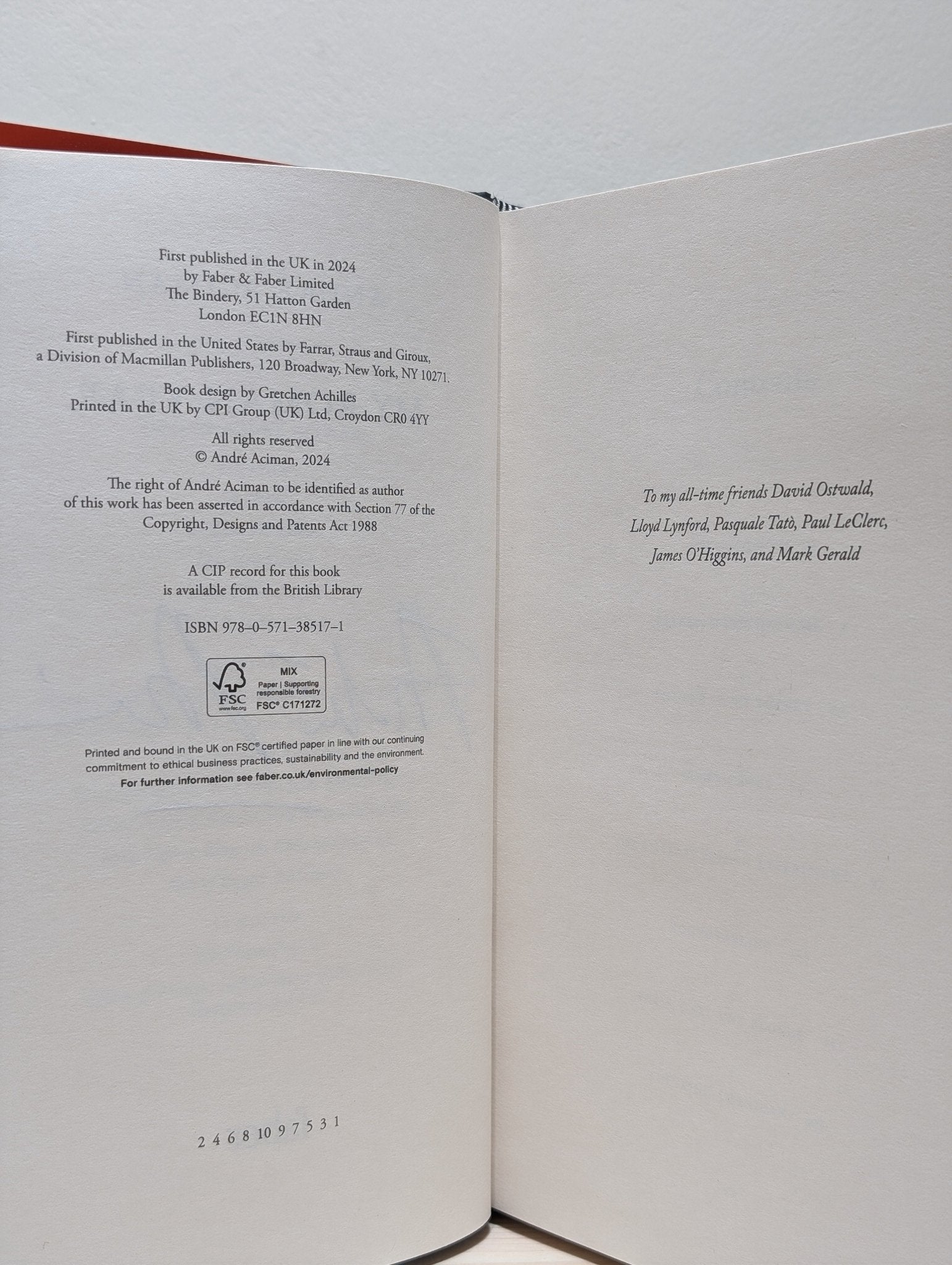 My Roman Year by Andre Aciman (Signed First Edition) - Fialta Books