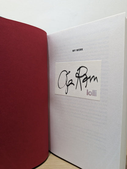 My Work by Olga Ravn (Signed First Edition) - Fialta Books