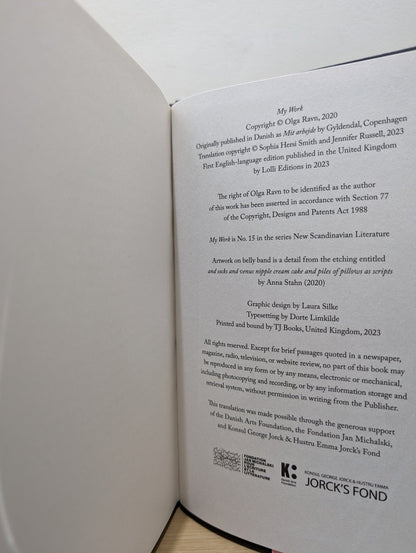 My Work by Olga Ravn (Signed First Edition) - Fialta Books