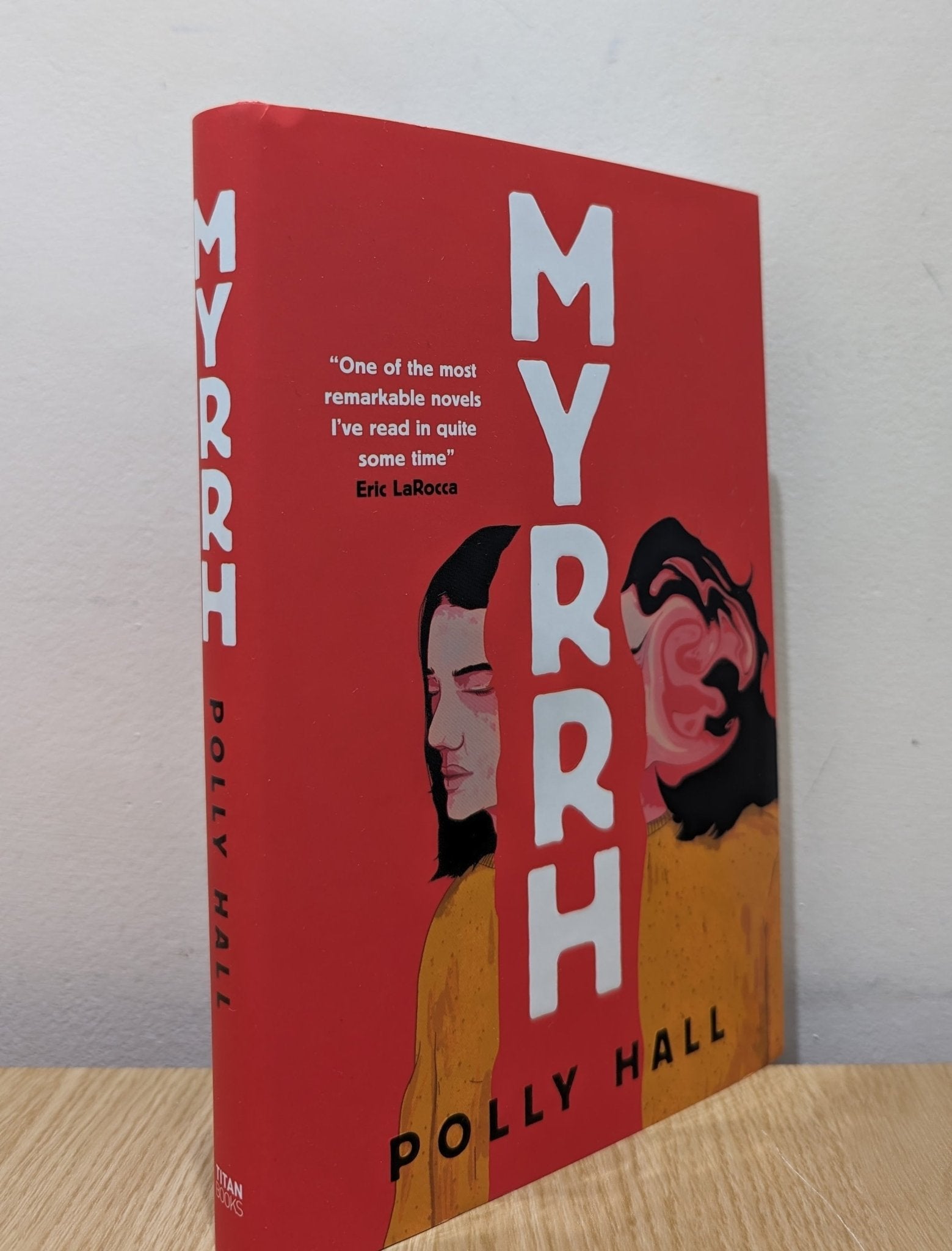 Myrrh by Polly Hall (Signed First Edition) - Fialta Books