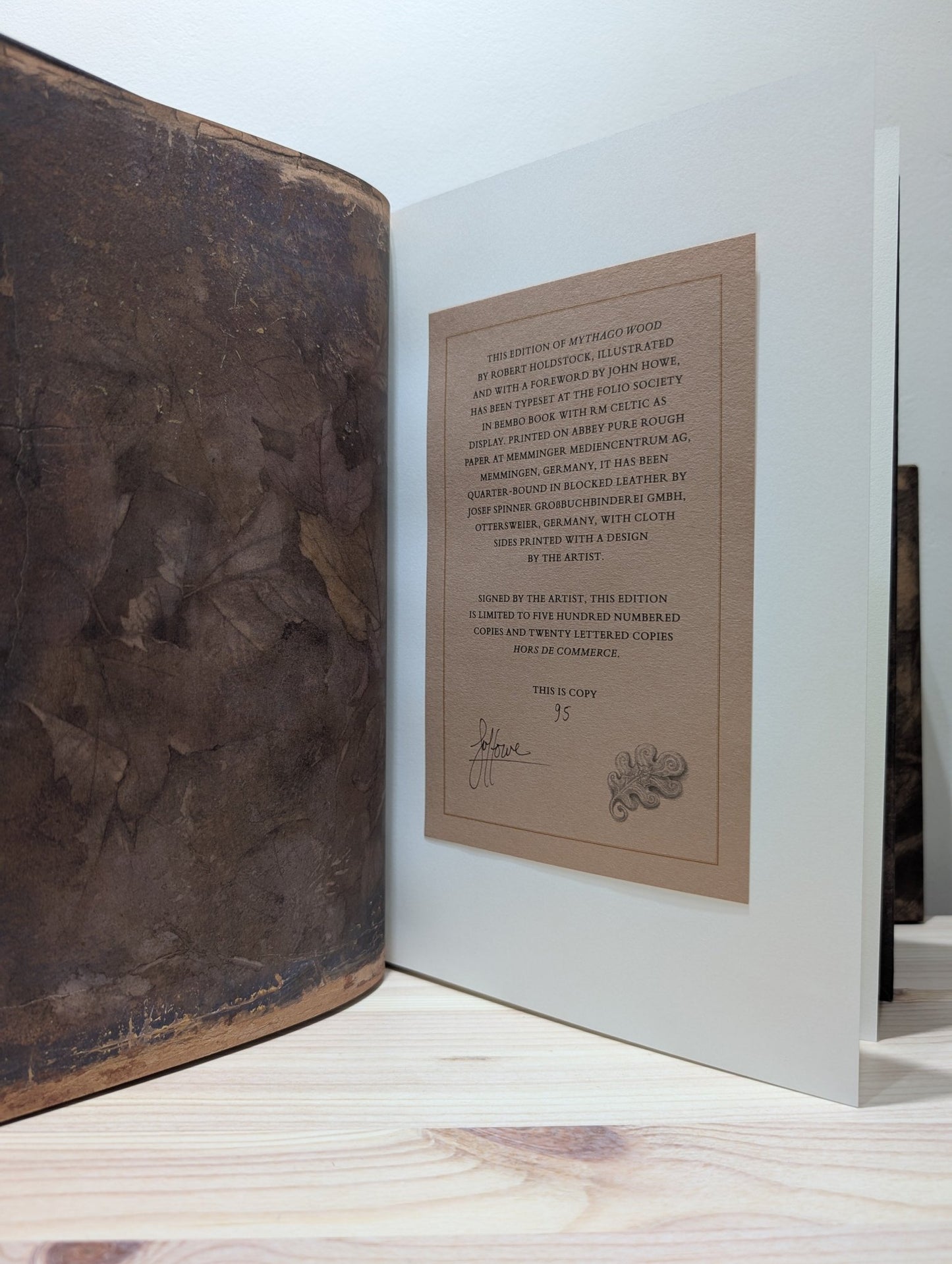 Mythago Wood by Robert Holdstock (Folio Limited Edition) - Fialta Books