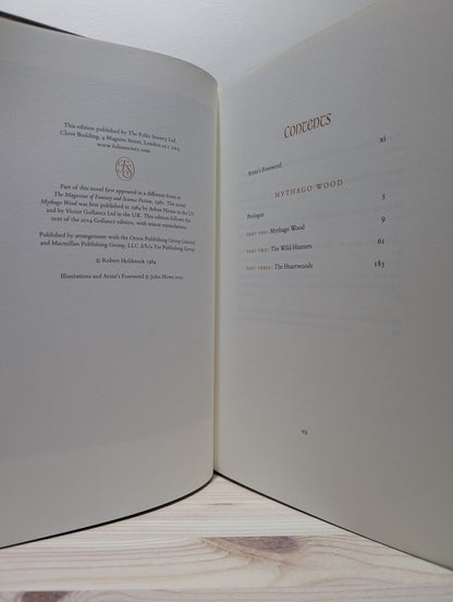 Mythago Wood by Robert Holdstock (Folio Limited Edition) - Fialta Books