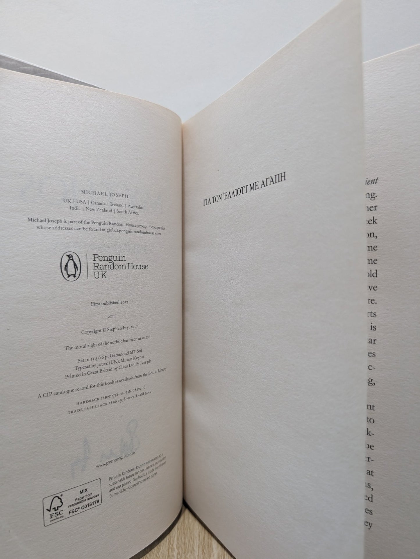 Mythos; Heroes; Troy by Stephen Fry - Fialta Books